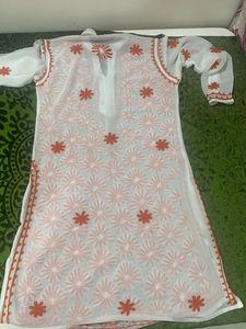 Chickankari Top With Dupatta 📌sale 160