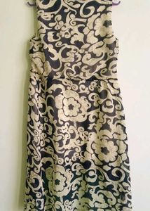 Chic Sleeveless Floral Print Dress