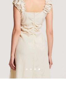 Elegant White Midi Dress