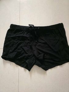 Black Drawstring Shorts