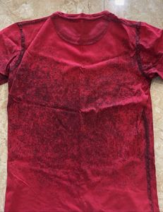 Crimsoune Club Red Tie-Dye T-Shirt