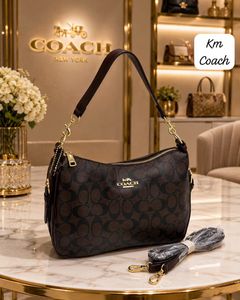 Coach Monogram Shoulder Bag