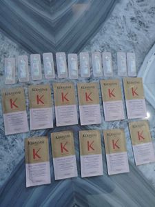 Kerastase Genesis Hair Shampoo Samples and serums