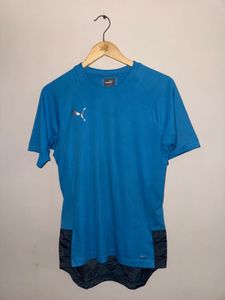 Puma Blue Athletic T-Shirt