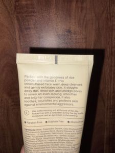 Quench Gentle Exfoliation Cream Face Wash