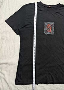 Nike Men's Black Graphic T-Shirt