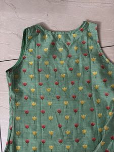 Vibrant Green kurta set