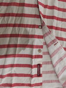 Men's Striped Short Sleeve Shirt