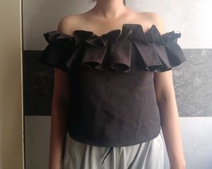 Off-Shoulder Ruffle Top