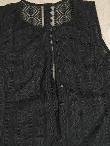 Elegant Black Lace Blouse