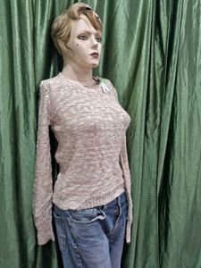 Chic Textured Knit Sweater