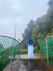 Denim Midi Skirt