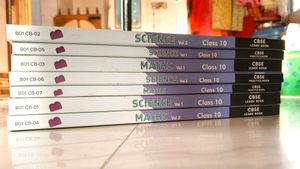 BYJU'S CLASS 10 MATHS & SCIENCE 7 BOOKS COMBO