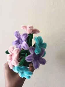 Pipe Cleaner Flower Pot