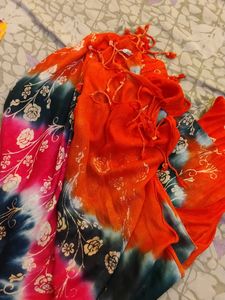 Vibrant Tie-Dye Dupatta