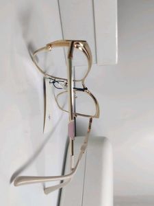 Fashionable Gold &amp; Pink Eyeglasses