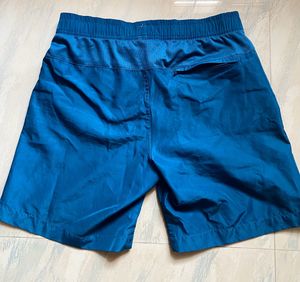 PERFORMAX Blue Activewear Shorts With 3 Pockets