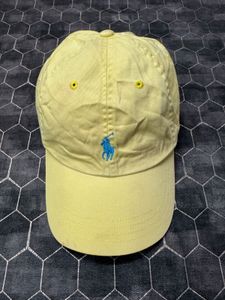 Yellow Polo Ralph Lauren Baseball Cap