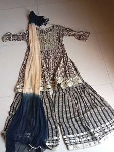party wear garara suit
