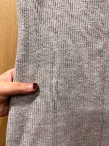 Woolen Korean Dress