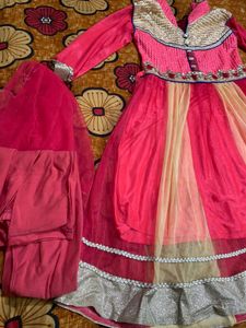 frok for girl 6 to 12 years with shimry work