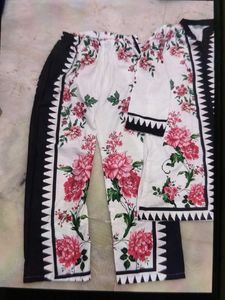 Floral Print Kurta Set/ coords with Pants