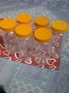 Set Of 12 Many Plastic Food Storage Containers