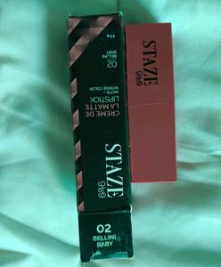 STAZZE Matte Lipstick - Bellini Baby