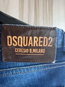 DSQUARED2 Paint Splitter Distressed Washed Jeans