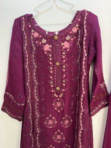 Original Pakistani Aghanoor Floor Length Dress