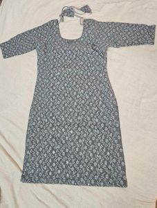 Grey Patiala Suit | Fully Stitched