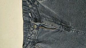 Dark Wash Cargo Jeans