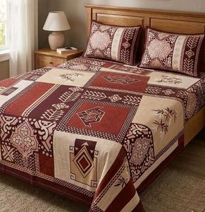 Bohemian Patchwork Bedsheet Set