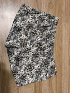 Leopard Print Lounge Shorts
