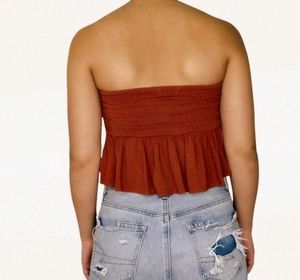 Sweetheart Neckline Crop Top