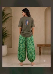 Ganesha &amp; Shiva Graphic T-Shirt &amp; Pant