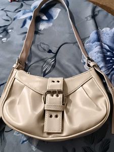 Y2K White Shoulder Bag