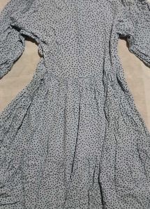 Heart Print Casual Dress