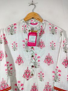 Multi Colour Printed Casual Kurta (Women's)