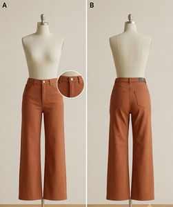 High-Waisted Wide Leg Pants