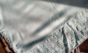 Elegant Light Blue Embroidered Kurta