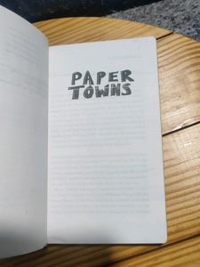 📍Papertown  Bestselling International Author