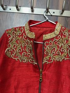 zipper A line heavy suit