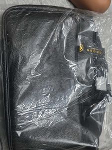 Sleek Black Laptop Bag