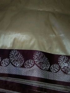 Cream &amp; Maroon Mix Original Silk
