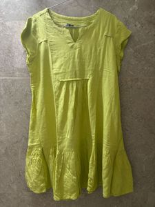 Trending Lime Green Casual Summer Dress