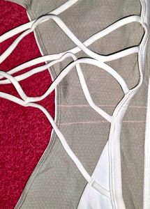 White Strappy Sports