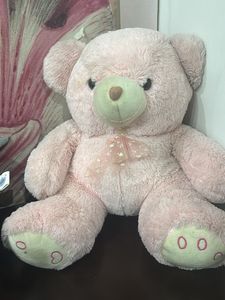 Cute Pink Teddy Bear Plush Toy