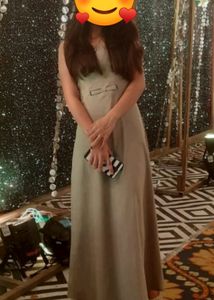 Light Green Long Gown Dress