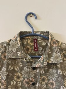 Floral Print Short Sleeve Shirt